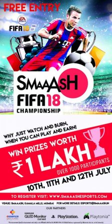 Smaaash Fifa18 Championship