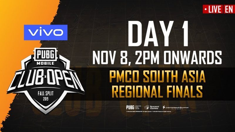 PMCO Fall Split South Asia Finals 2019 Reborngamers